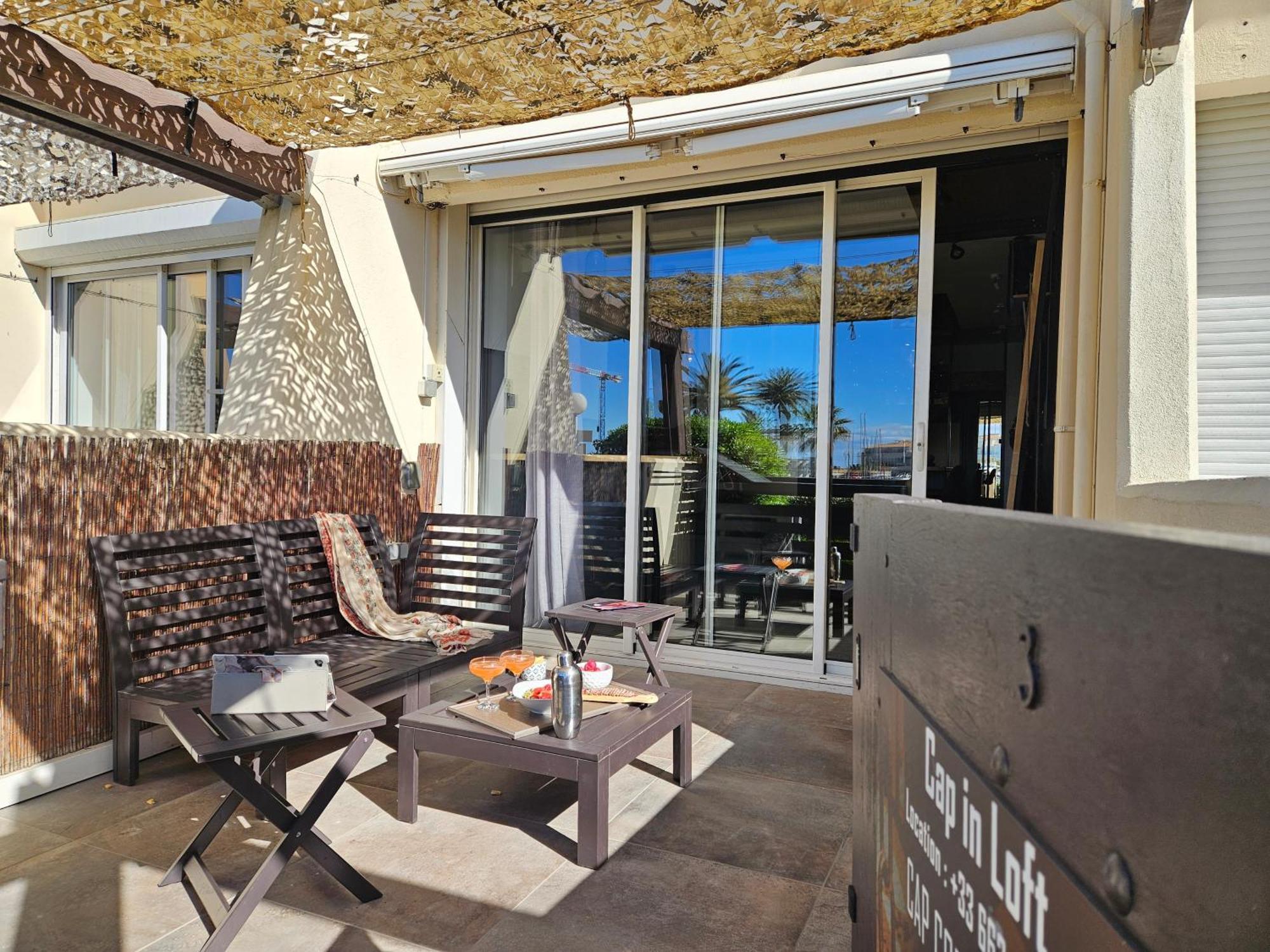 Apartment Naturist Cap In Loft Agde Exterior foto